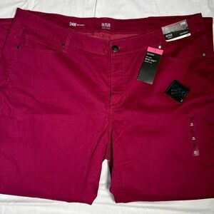 a.n.a Women's Skinny Jeans in Red